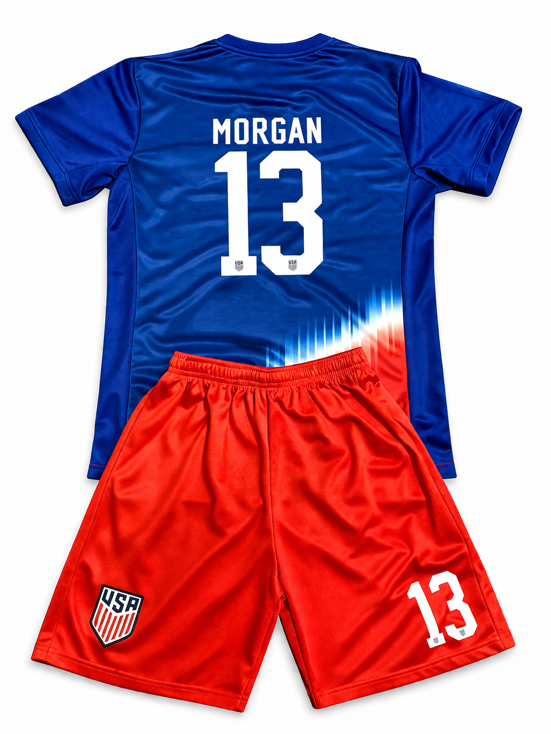 Alex Morgan Kids Soccer Jersey Set Youth Toddler 2 Piece Set