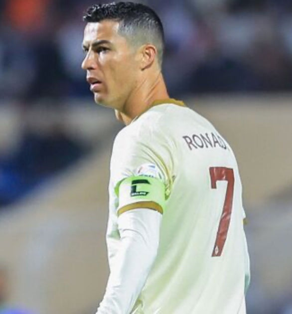 Christiano Ronaldo Kids White Al Nassr Soccer Jersey Kit Youth & Toddler