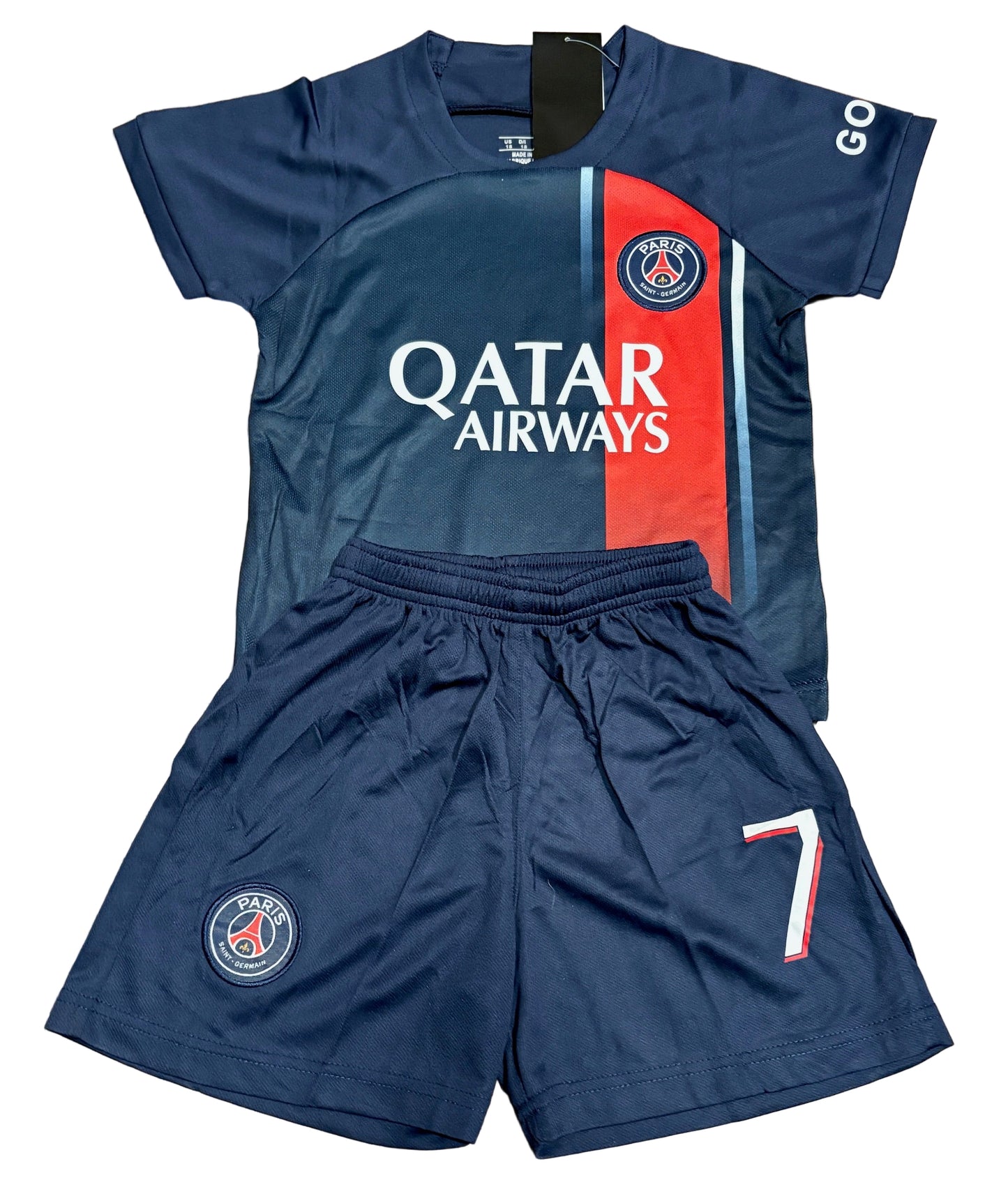 Kylian Mbappé PSG Kids Soccer Jersey – Youth & Toddler Sizes