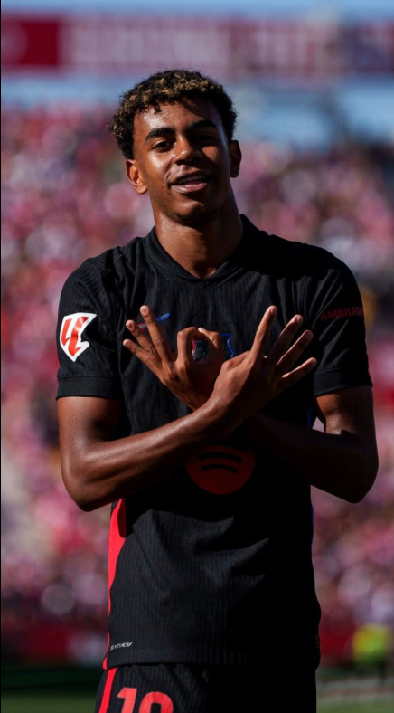 Lamine Yamal Soccer Jersey Set - Black Away Kids Toddler & Youth Set of 2