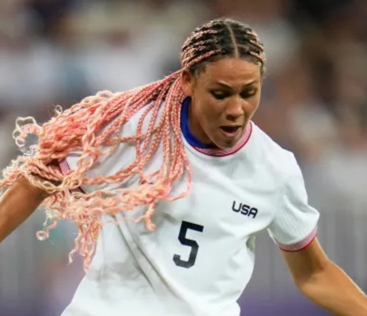 Trinity Rodman Soccer Jersey Set White Home Kit Toddler/Youth Sizes