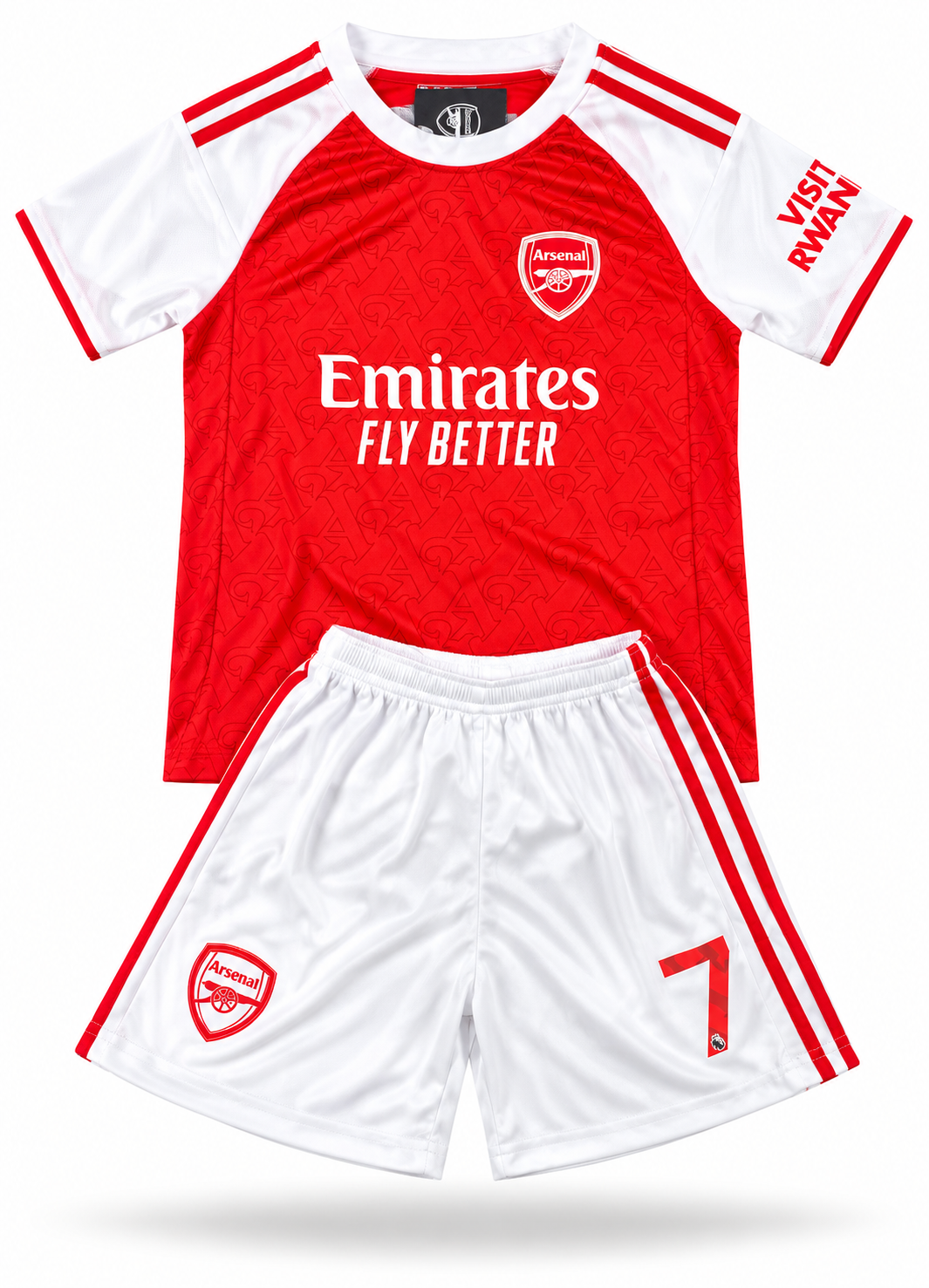 Saka Arsenal Kids Youth Soccer Jersey Kit 2 Piece Set